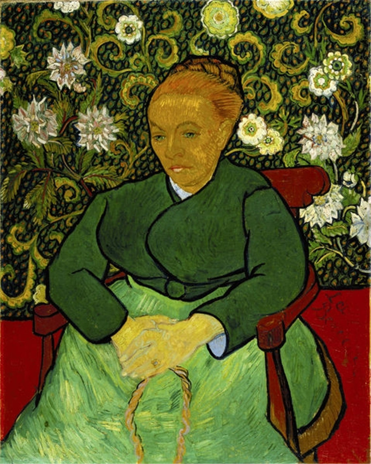 La Berceuse. Augustine Roulin Van Gogh Oil Painting